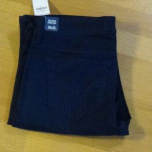 Hollister Skinny Boot Deep Blue Jean - 11 R